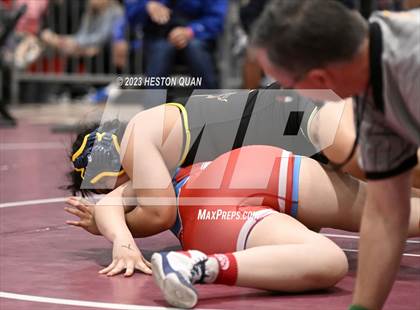 Thumbnail 1 in CIF-SS Girls Masters Wrestling 1/2 photogallery.