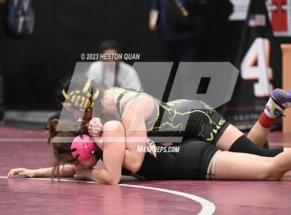 Thumbnail 1 in CIF-SS Girls Masters Wrestling 1/2 photogallery.