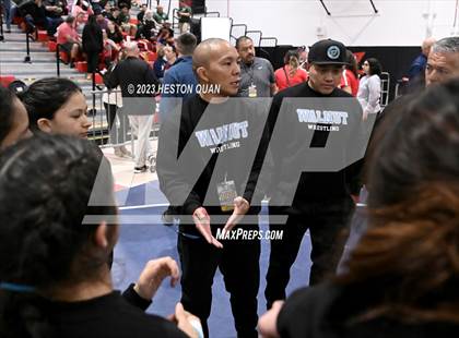 Thumbnail 2 in CIF-SS Girls Masters Wrestling 1/2 photogallery.