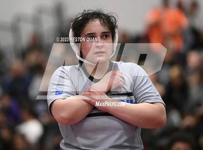 Thumbnail 2 in CIF-SS Girls Masters Wrestling 1/2 photogallery.