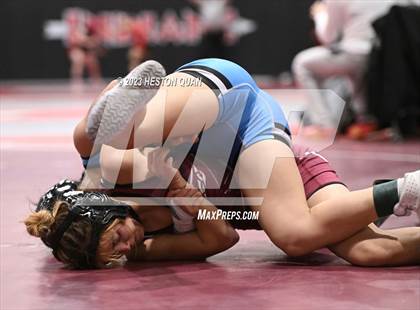 Thumbnail 3 in CIF-SS Girls Masters Wrestling 1/2 photogallery.