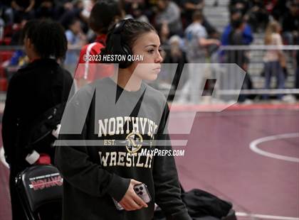 Thumbnail 3 in CIF-SS Girls Masters Wrestling 1/2 photogallery.