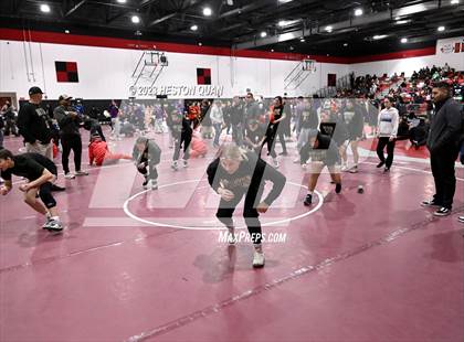 Thumbnail 1 in CIF-SS Girls Masters Wrestling 1/2 photogallery.