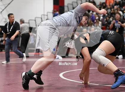 Thumbnail 1 in CIF-SS Girls Masters Wrestling 1/2 photogallery.