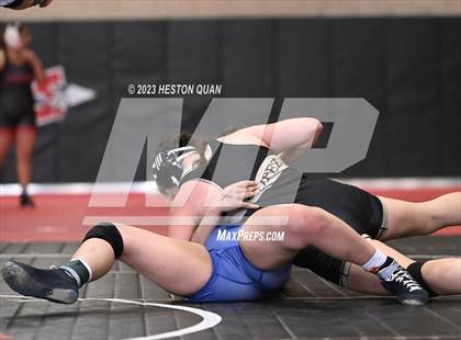 Thumbnail 2 in CIF-SS Girls Masters Wrestling 1/2 photogallery.