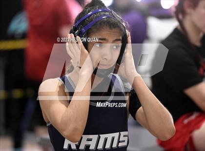 Thumbnail 3 in CIF-SS Girls Masters Wrestling 1/2 photogallery.