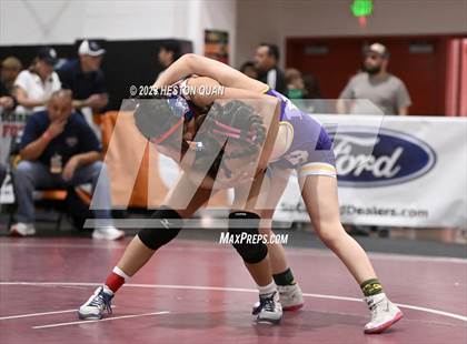 Thumbnail 1 in CIF-SS Girls Masters Wrestling 1/2 photogallery.