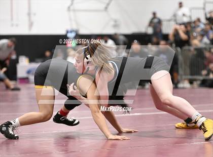 Thumbnail 3 in CIF-SS Girls Masters Wrestling 1/2 photogallery.