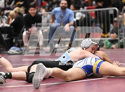Thumbnail 2 in CIF-SS Girls Masters Wrestling 1/2 photogallery.