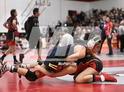 Thumbnail 2 in CIF-SS Girls Masters Wrestling 1/2 photogallery.