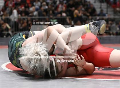 Thumbnail 1 in CIF-SS Girls Masters Wrestling 1/2 photogallery.