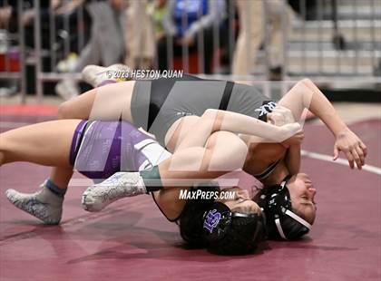 Thumbnail 2 in CIF-SS Girls Masters Wrestling 1/2 photogallery.