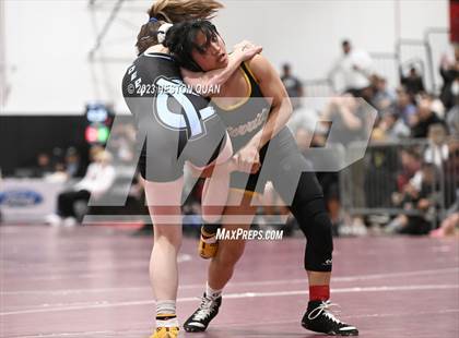 Thumbnail 1 in CIF-SS Girls Masters Wrestling 1/2 photogallery.