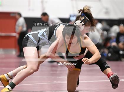 Thumbnail 1 in CIF-SS Girls Masters Wrestling 1/2 photogallery.