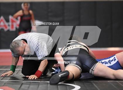 Thumbnail 3 in CIF-SS Girls Masters Wrestling 1/2 photogallery.