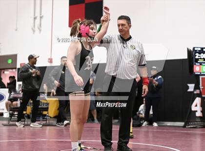 Thumbnail 1 in CIF-SS Girls Masters Wrestling 1/2 photogallery.