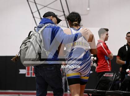 Thumbnail 1 in CIF-SS Girls Masters Wrestling 1/2 photogallery.