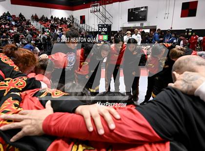 Thumbnail 3 in CIF-SS Girls Masters Wrestling 1/2 photogallery.
