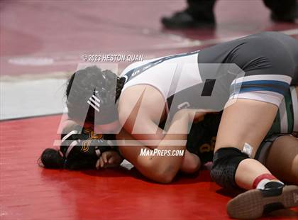 Thumbnail 1 in CIF-SS Girls Masters Wrestling 1/2 photogallery.
