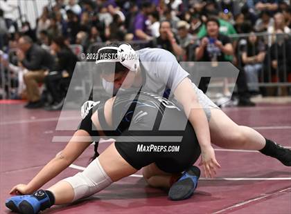 Thumbnail 2 in CIF-SS Girls Masters Wrestling 1/2 photogallery.