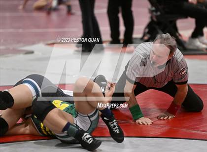 Thumbnail 3 in CIF-SS Girls Masters Wrestling 1/2 photogallery.
