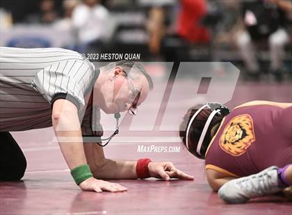 Thumbnail 3 in CIF-SS Girls Masters Wrestling 1/2 photogallery.