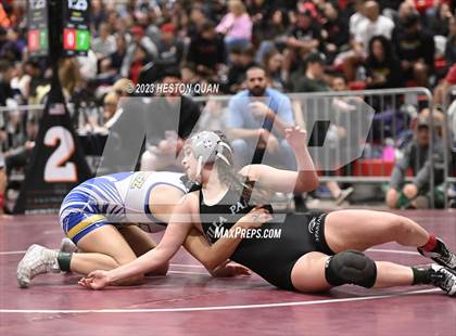 Thumbnail 3 in CIF-SS Girls Masters Wrestling 1/2 photogallery.