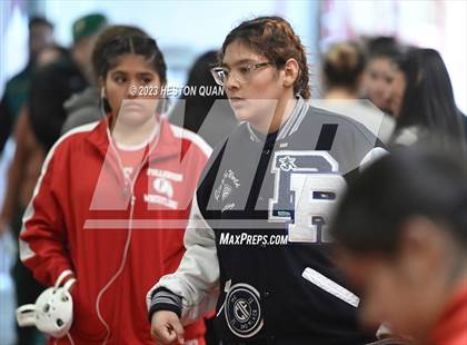 Thumbnail 2 in CIF-SS Girls Masters Wrestling 1/2 photogallery.