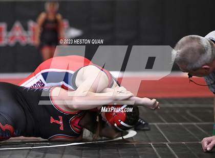 Thumbnail 3 in CIF-SS Girls Masters Wrestling 1/2 photogallery.