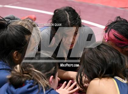 Thumbnail 3 in CIF-SS Girls Masters Wrestling 1/2 photogallery.