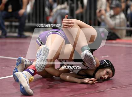 Thumbnail 3 in CIF-SS Girls Masters Wrestling 1/2 photogallery.