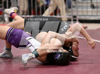 Thumbnail 2 in CIF-SS Girls Masters Wrestling 1/2 photogallery.