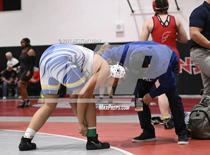 Thumbnail 3 in CIF-SS Girls Masters Wrestling 1/2 photogallery.