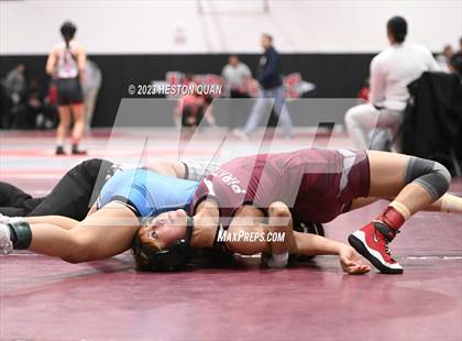 Thumbnail 3 in CIF-SS Girls Masters Wrestling 1/2 photogallery.