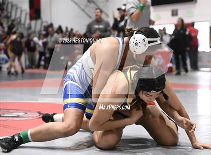 Thumbnail 1 in CIF-SS Girls Masters Wrestling 1/2 photogallery.