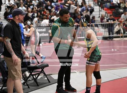 Thumbnail 2 in CIF-SS Girls Masters Wrestling 1/2 photogallery.