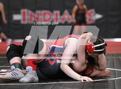 Thumbnail 3 in CIF-SS Girls Masters Wrestling 1/2 photogallery.