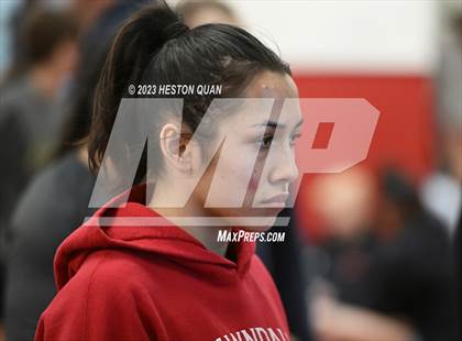 Thumbnail 1 in CIF-SS Girls Masters Wrestling 1/2 photogallery.
