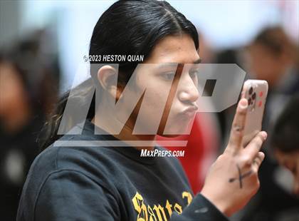 Thumbnail 3 in CIF-SS Girls Masters Wrestling 1/2 photogallery.