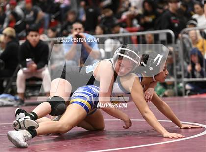 Thumbnail 3 in CIF-SS Girls Masters Wrestling 1/2 photogallery.