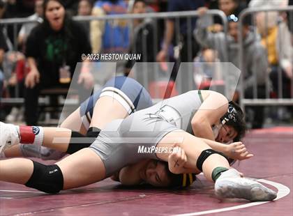 Thumbnail 3 in CIF-SS Girls Masters Wrestling 1/2 photogallery.