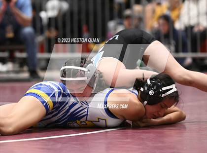 Thumbnail 2 in CIF-SS Girls Masters Wrestling 1/2 photogallery.
