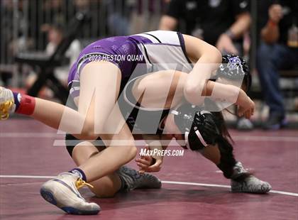 Thumbnail 3 in CIF-SS Girls Masters Wrestling 1/2 photogallery.