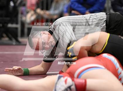 Thumbnail 2 in CIF-SS Girls Masters Wrestling 1/2 photogallery.