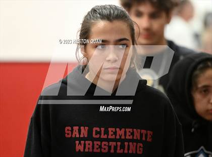 Thumbnail 1 in CIF-SS Girls Masters Wrestling 1/2 photogallery.