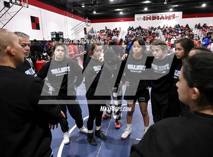Thumbnail 1 in CIF-SS Girls Masters Wrestling 1/2 photogallery.
