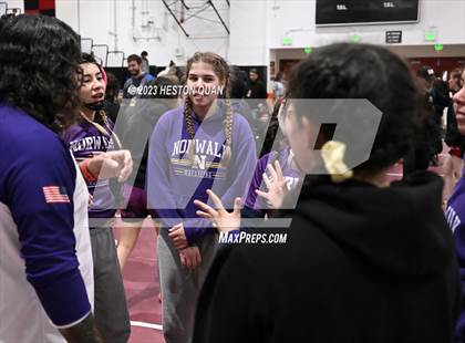 Thumbnail 3 in CIF-SS Girls Masters Wrestling 1/2 photogallery.