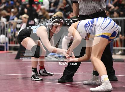 Thumbnail 1 in CIF-SS Girls Masters Wrestling 1/2 photogallery.