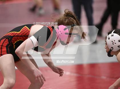 Thumbnail 3 in CIF-SS Girls Masters Wrestling 1/2 photogallery.