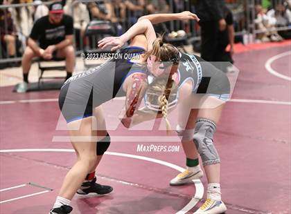 Thumbnail 2 in CIF-SS Girls Masters Wrestling 1/2 photogallery.
